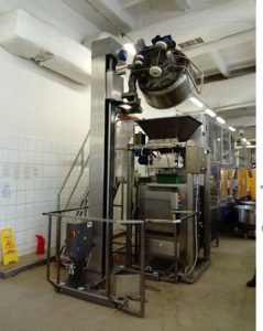 Stainless steel food processing equipment designed and manufactured by CNTL
